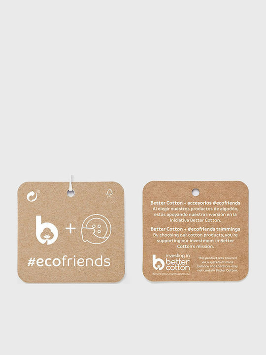 Παιδικό Παντελόνι Λινό λευκό Ecofriends