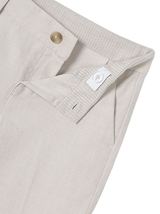 Mayoral Pantalon Jeans Pentru Copii Bej