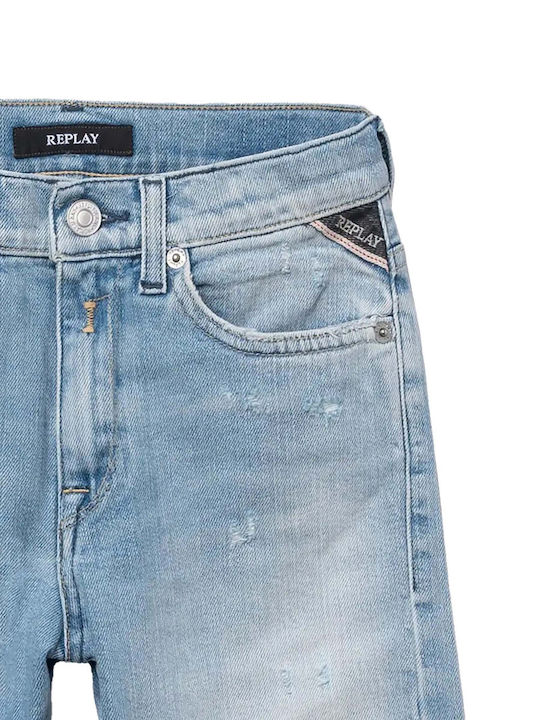 Replay Pantalon Blugi Pentru Copii Albastru