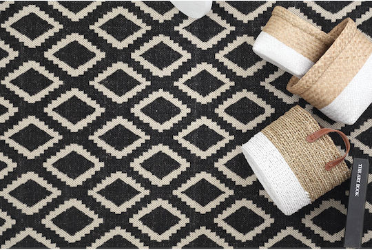 Royal Carpet Flox 3 Χαλί Ορθογώνιο Καλοκαιρινό Ψάθινο Black 200x285cm