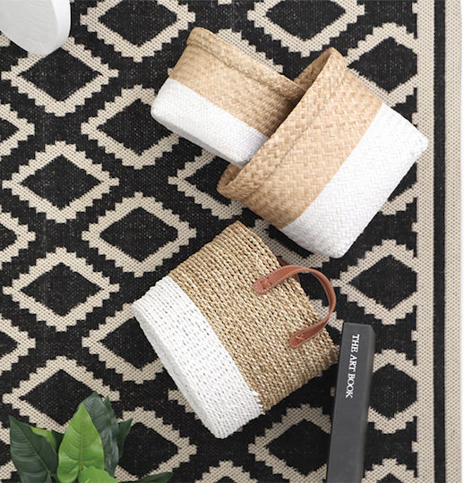 Royal Carpet Flox 3 Χαλί Ορθογώνιο Καλοκαιρινό Ψάθινο Black 200x285cm