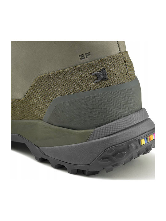 Salewa Puez Leather Men's Hiking Boots Shadow Dark Olive