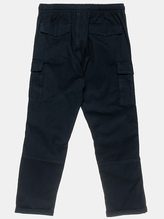 Kids' Cargo Pants Navy Blue