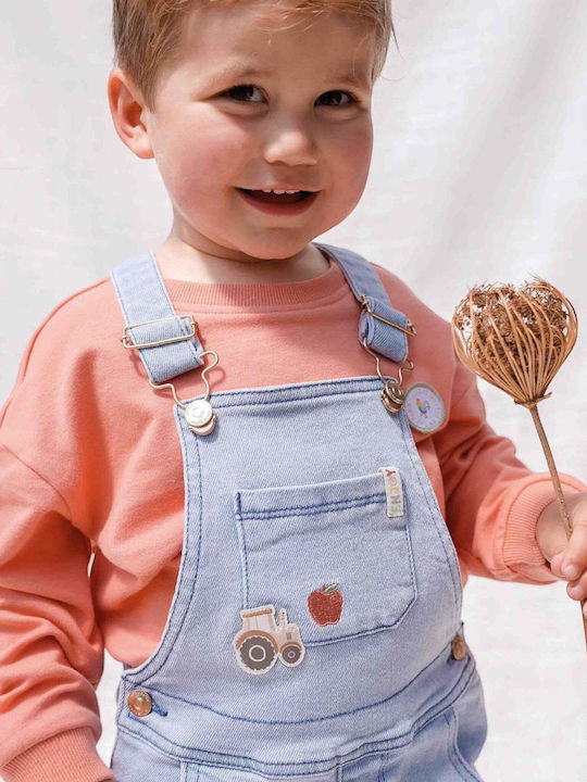 Kinder Latzhose Jeans denim