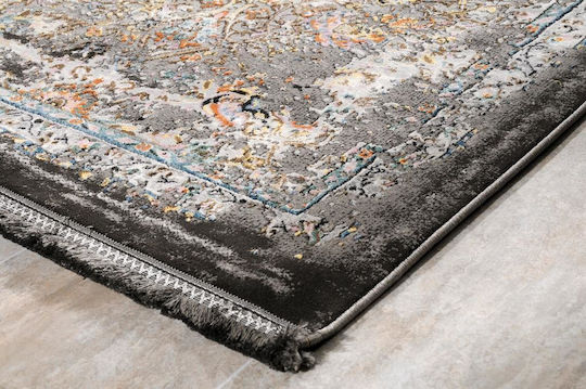 Tzikas Carpets Quares 31464-110 with Fringes Multicolour