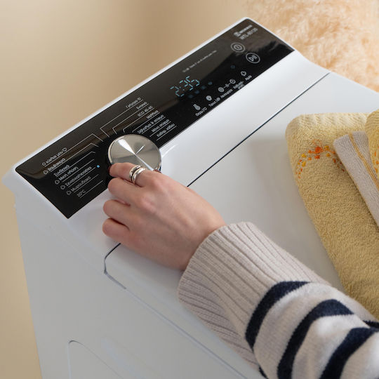 Morris Πλυντήριο Ρούχων Άνω Φόρτωσης 8kg 1300 Στροφών BLDC Inverter Motor WTL-80135