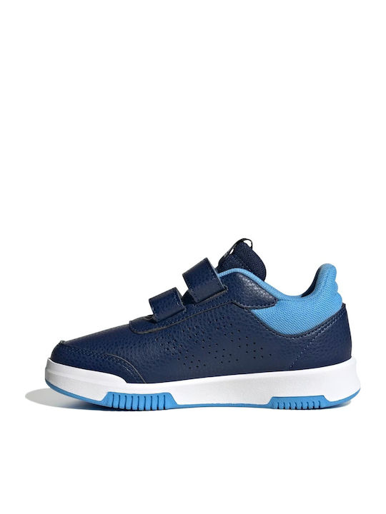 Tensaur Hook Loop Kids Sneakers with Scratch Dark Blue / Cloud White / Blue Burst