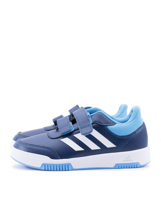 Tensaur Hook Loop Kids Sneakers with Scratch Dark Blue / Cloud White / Blue Burst