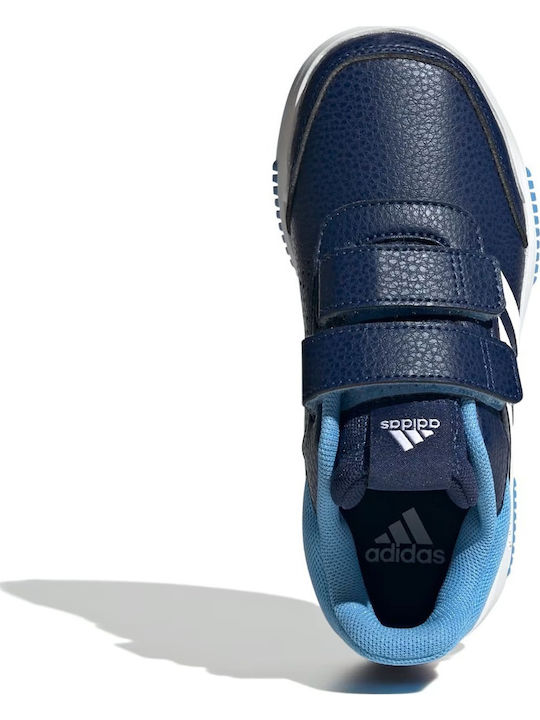 Tensaur Hook Loop Kids Sneakers with Scratch Dark Blue / Cloud White / Blue Burst