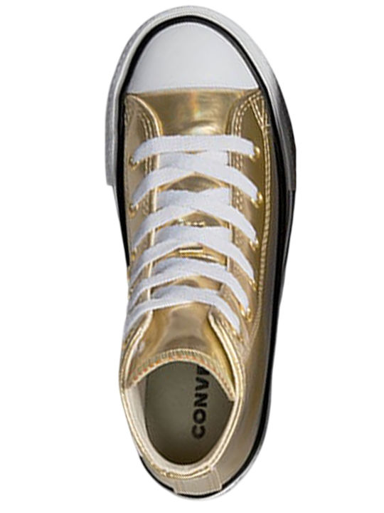 CHUCK TAYLOR ALL STAR Παιδικά Sneakers High Χρυσά