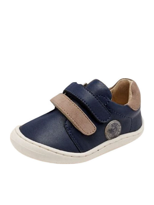 Παιδικά Sneakers με Σκρατς Navy Μπλε