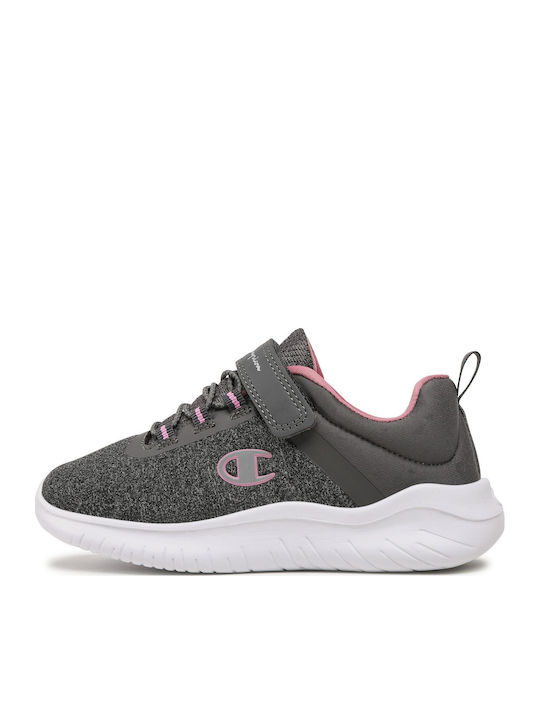 Παιδικά Sneakers με Σκρατς Γκρι