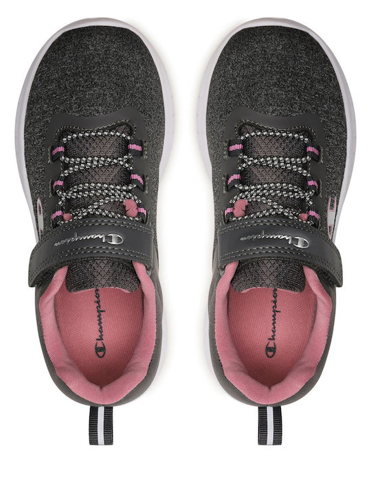 Παιδικά Sneakers με Σκρατς Γκρι