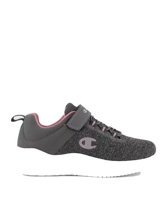 Παιδικά Sneakers με Σκρατς Γκρι