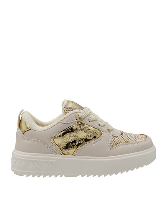 Kids Sneakers White / Gold