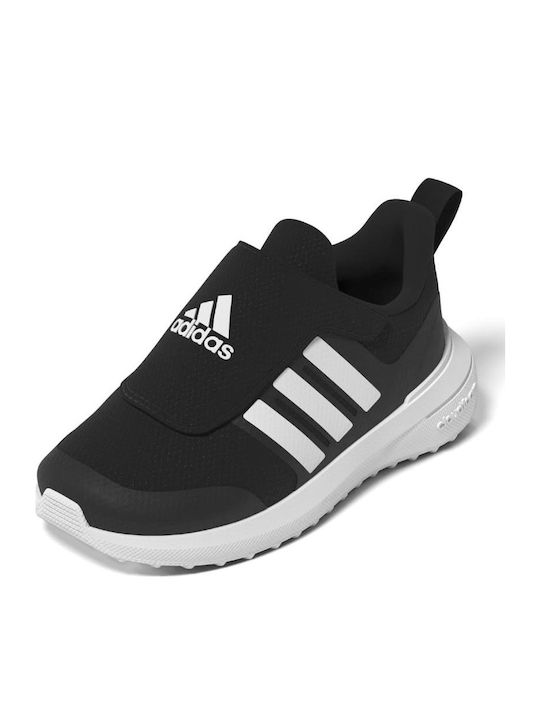 Fortarun 2.0 Kids Sports Shoes Running with Hoop & Loop Closure Black