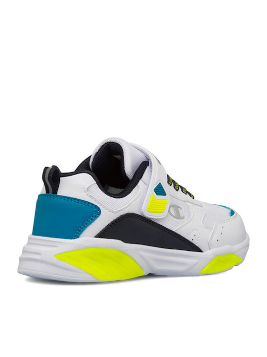 Wave B Ps Παιδικά Sneakers με Σκρατς Λευκά