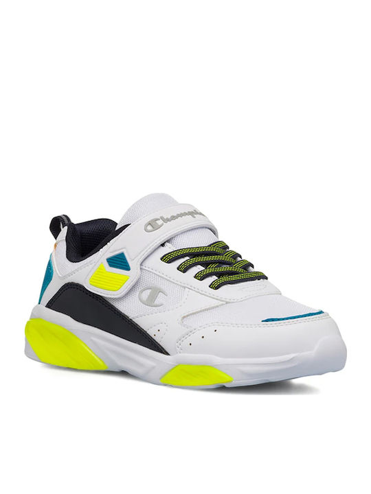 Wave B Ps Παιδικά Sneakers με Σκρατς Λευκά