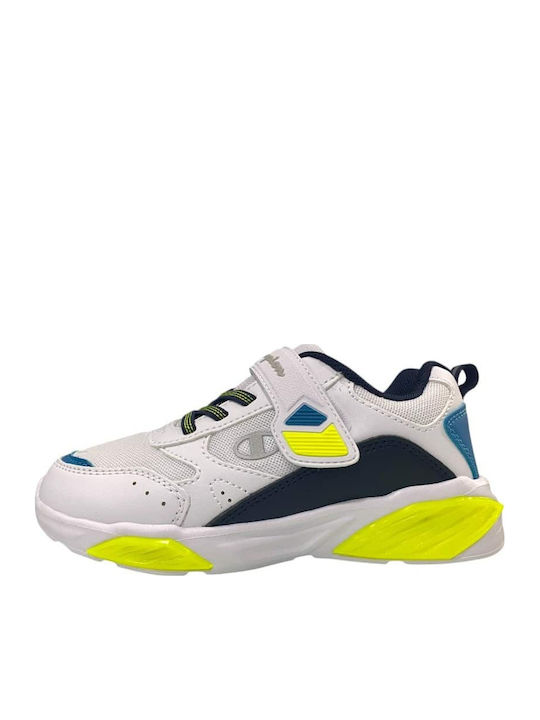 Wave B Ps Παιδικά Sneakers με Σκρατς Λευκά