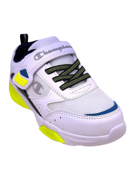 Wave B Ps Παιδικά Sneakers με Σκρατς Λευκά