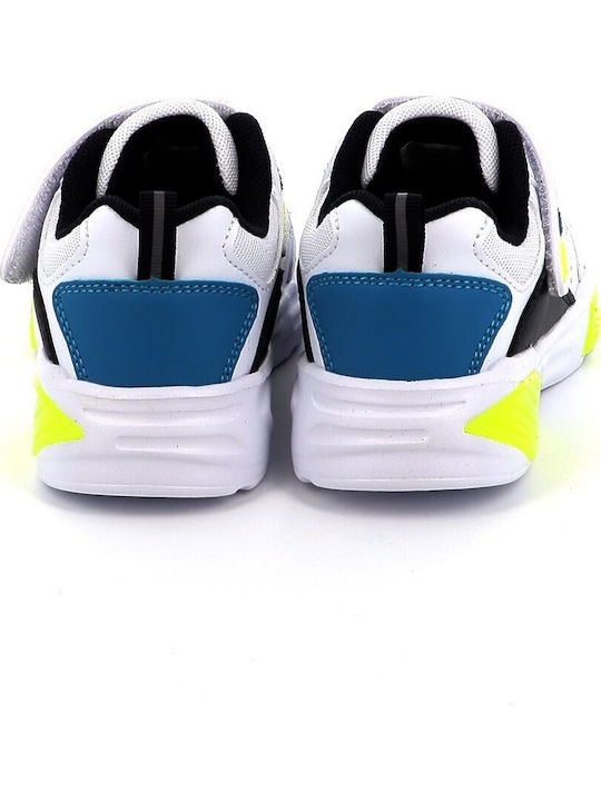 Wave B Ps Παιδικά Sneakers με Σκρατς Λευκά