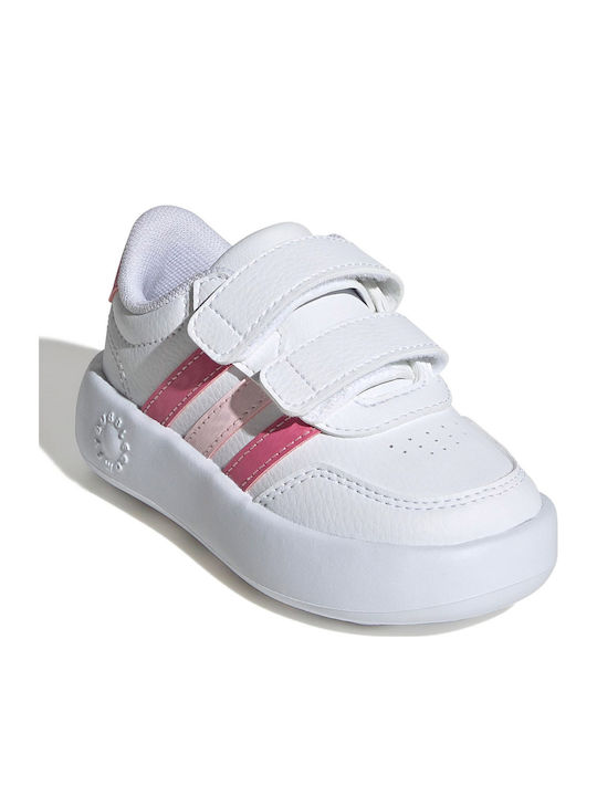 Breaknet 3.0 Cf Kinder Sneakers mit Klettverschluss Weiß