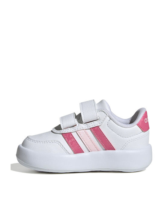 Breaknet 3.0 Cf Kinder Sneakers mit Klettverschluss Weiß