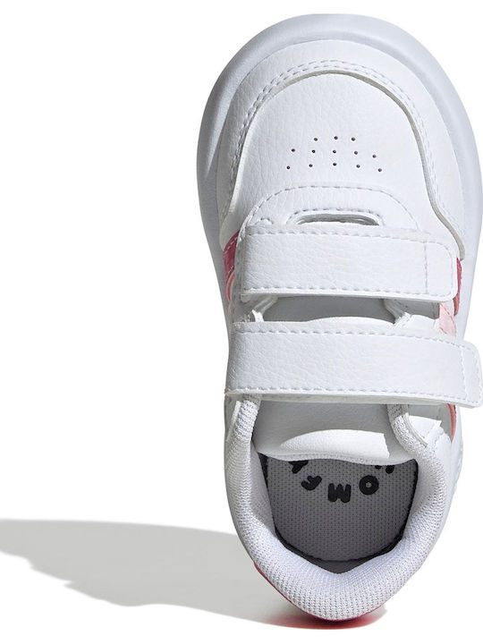 Breaknet 3.0 Cf Kinder Sneakers mit Klettverschluss Weiß