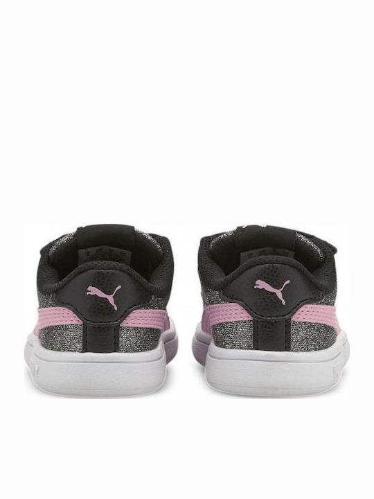 Smash Glitz Glam Παιδικά Sneakers με Σκρατς Ασημί
