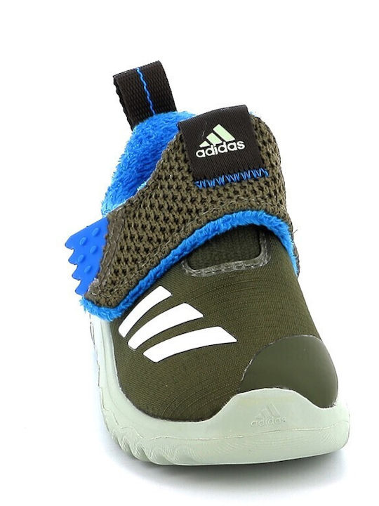Suru365 Παιδικά Sneakers με Σκρατς Focus Olive / Cloud White / Shadow Olive