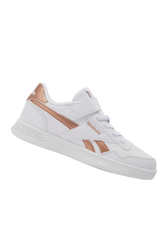 Court Παιδικά Sneakers με Σκρατς Λευκά