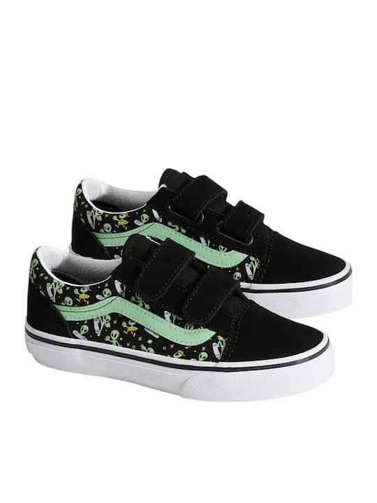 Old Skool V Kids Sneakers with Scratch Black