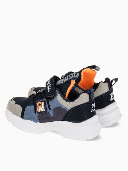 Παιδικά Sneakers με Σκρατς Μπλε