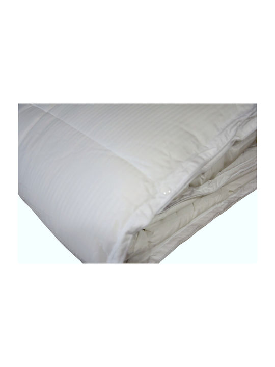 4 Seasons Steppdecken 2 Stück Satin Stripe 180x240 Halbdoppel 200 Gsm