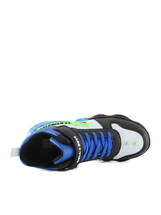 T-Rex Încălțăminte sport Inalta pentru copii cu scai și lumini Multicolor