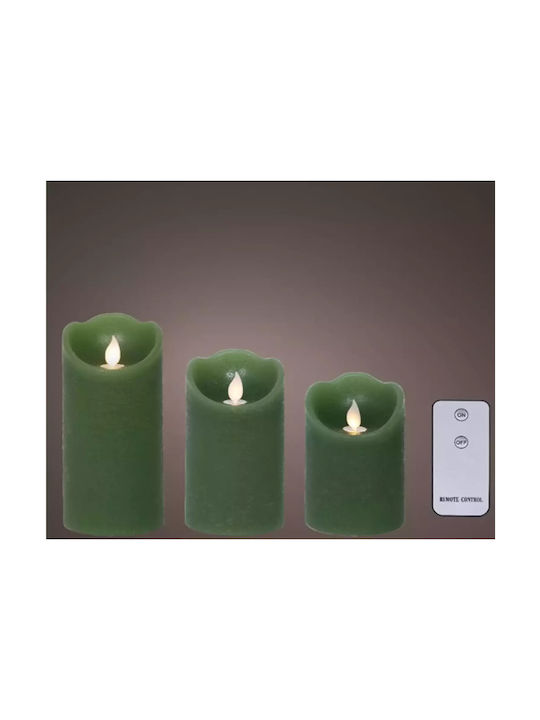 Kaemingk Dekorative Lampe Wachs-Politur Grün