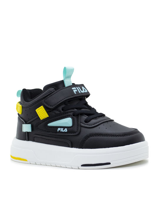 Memory Ayo Παιδικά Sneakers με Σκρατς Μαύρα