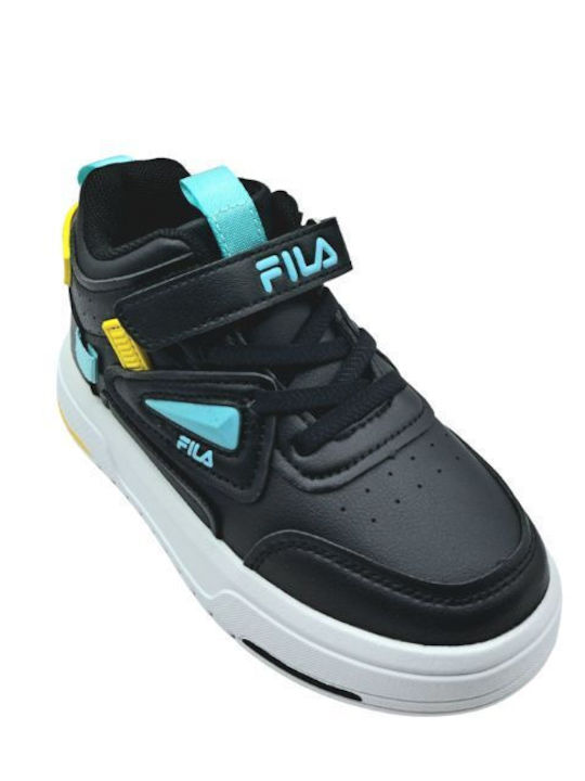 Memory Ayo Παιδικά Sneakers με Σκρατς Μαύρα