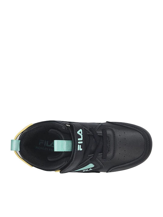 Memory Ayo Παιδικά Sneakers με Σκρατς Μαύρα
