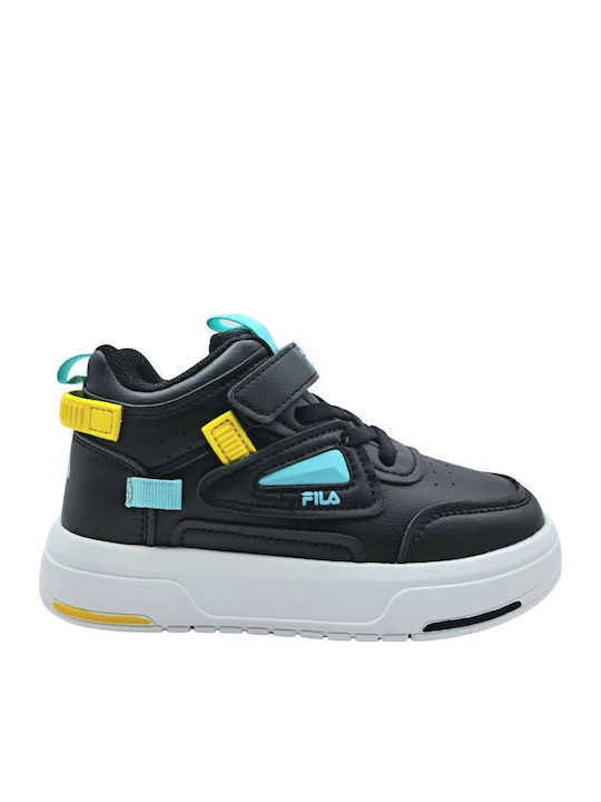 Memory Ayo Παιδικά Sneakers με Σκρατς Μαύρα