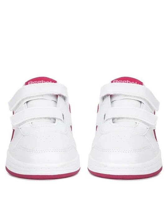 Royal Prime Kids Sneakers with Scratch White