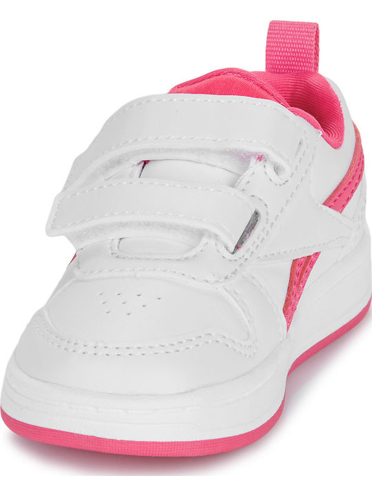 Royal Prime Kids Sneakers with Scratch White