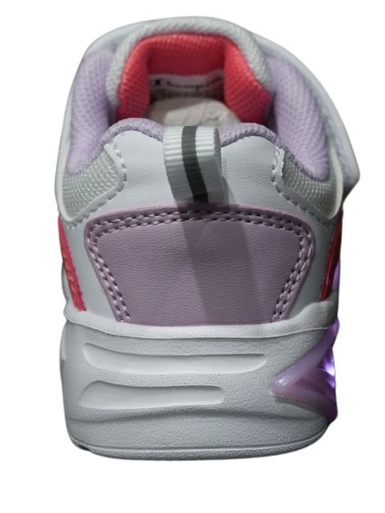 Wave G Kids Sneakers with Scratch White