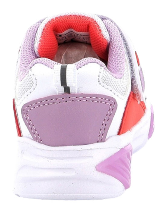 Wave G Kids Sneakers with Scratch White