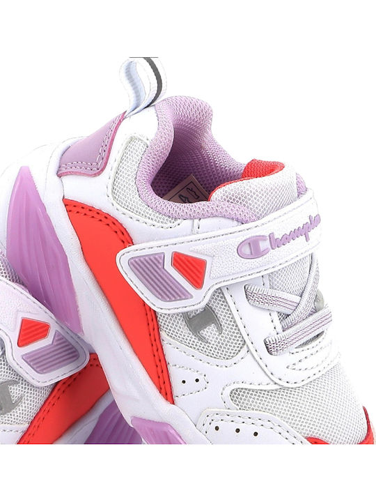 Wave G Kids Sneakers with Scratch White