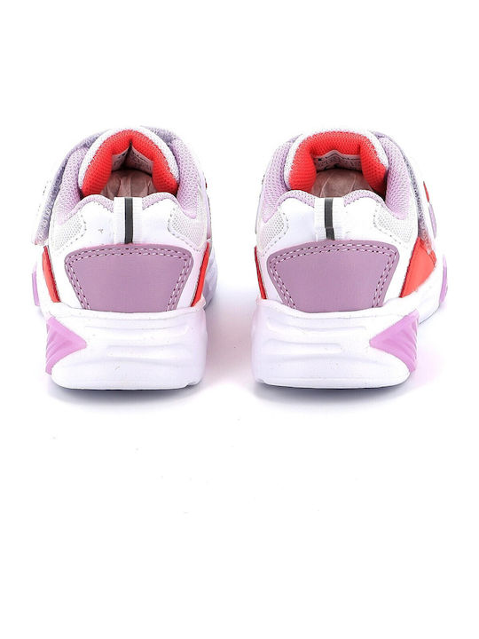 Wave G Kids Sneakers with Scratch White