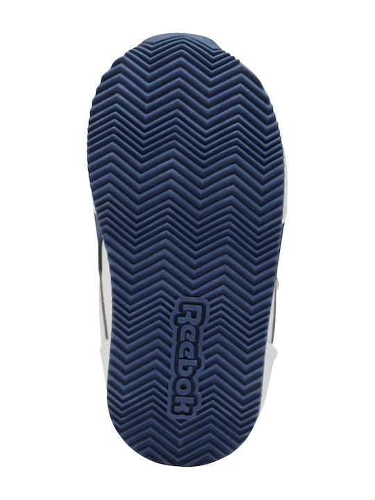 Royal Classic Kids Sneakers with Scratch Cloud White / Batik Blue / Essential Blue