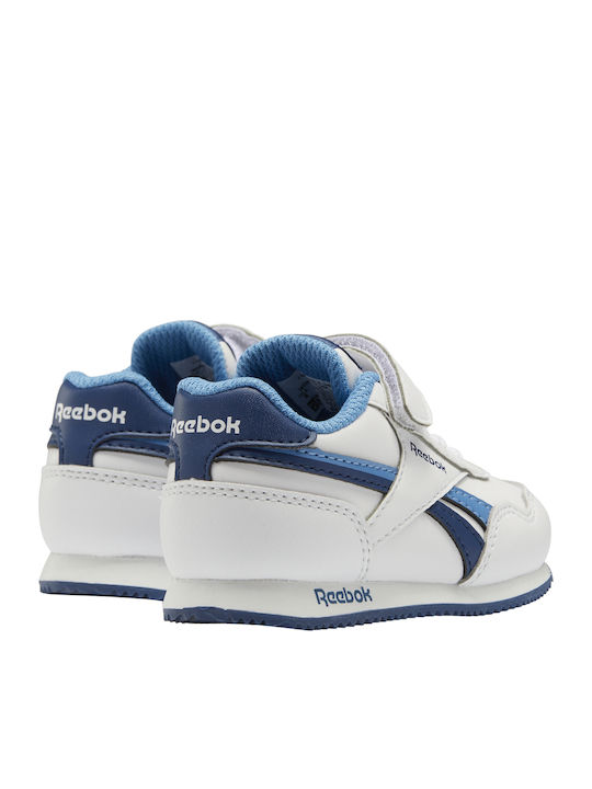 Royal Classic Kids Sneakers with Scratch Cloud White / Batik Blue / Essential Blue