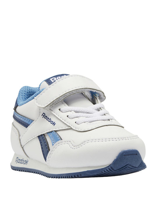 Royal Classic Kids Sneakers with Scratch Cloud White / Batik Blue / Essential Blue