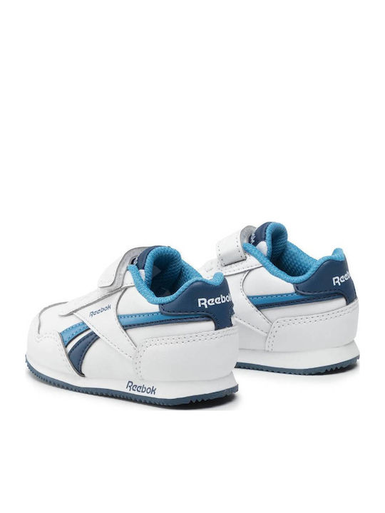 Royal Classic Kids Sneakers with Scratch Cloud White / Batik Blue / Essential Blue